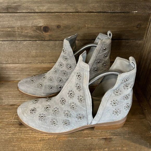 Womens Anthropologie‎ Silent D Laidback London Logan Booties Boots Size 38 7-7.5 - Picture 2 of 6